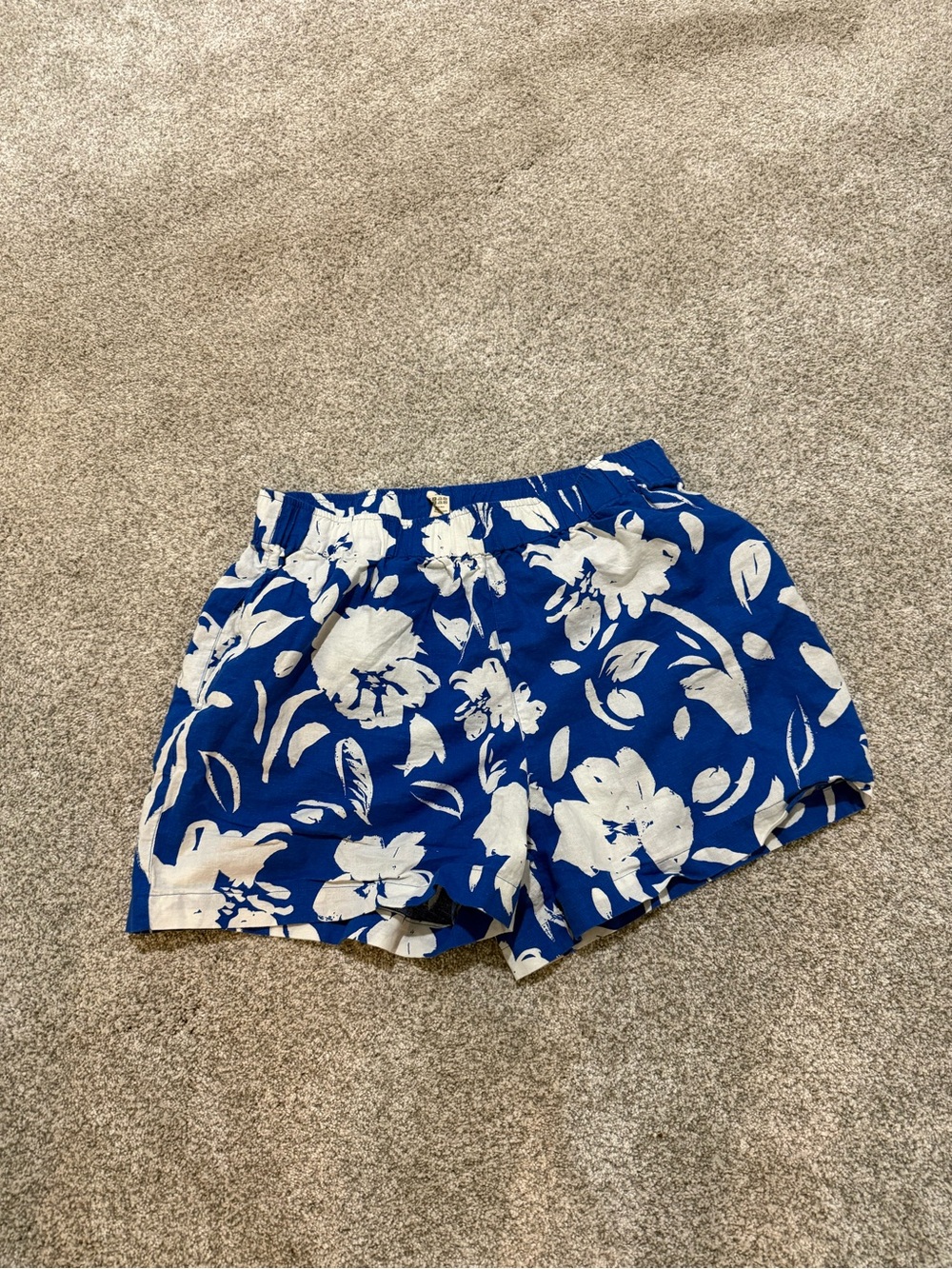 Lucy & Yak Blue Flower Women’s Casual Shorts M